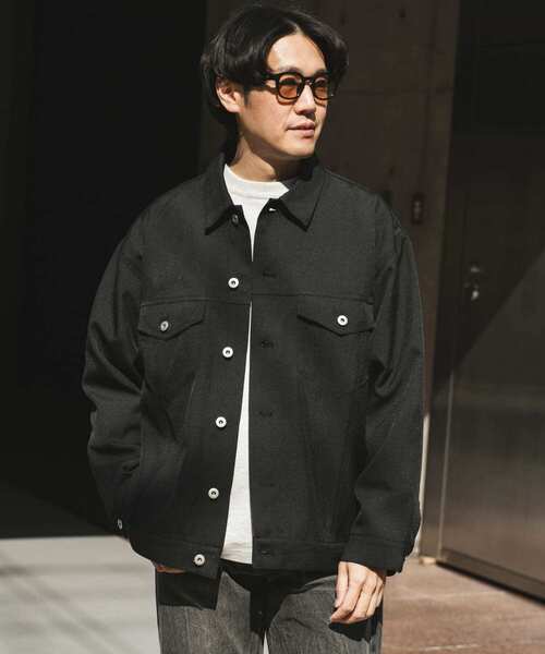 「URBAN RESEARCH DOORS」 ジャケット MEDIUM ブラック メンズの画像