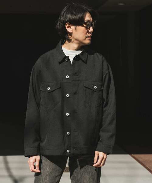 「URBAN RESEARCH DOORS」 ジャケット MEDIUM ブラック メンズの画像