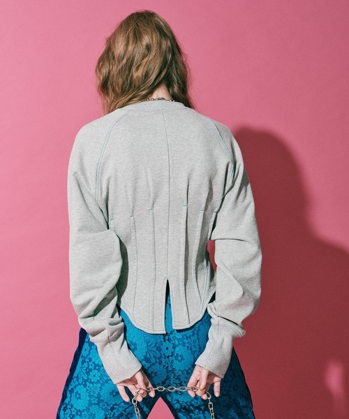 「MAISON SPECIAL」 スウェットカットソー FREE ピンク レディース_6