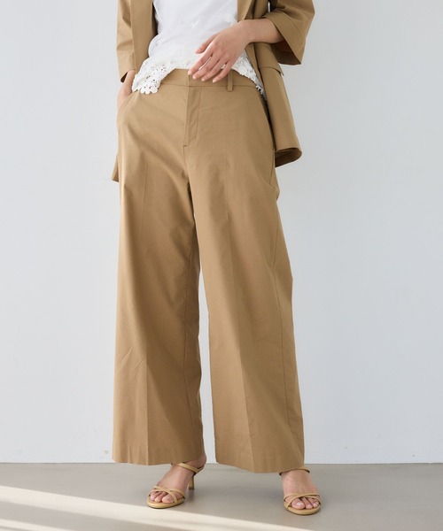 ワイドパンツ パンツ レディースの画像