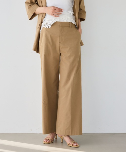 ワイドパンツ パンツ レディースの画像