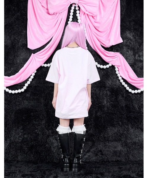 AVENCHUMU tシャツ 半袖 Bunny illusutration T-shirt レディース