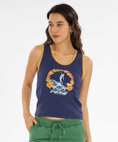 ROXY（ロキシー） タンクトップ ノースリーブ タンクトップ レース