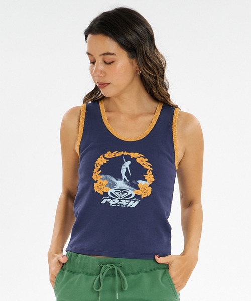 ROXY（ロキシー） タンクトップ ノースリーブ タンクトップ レース