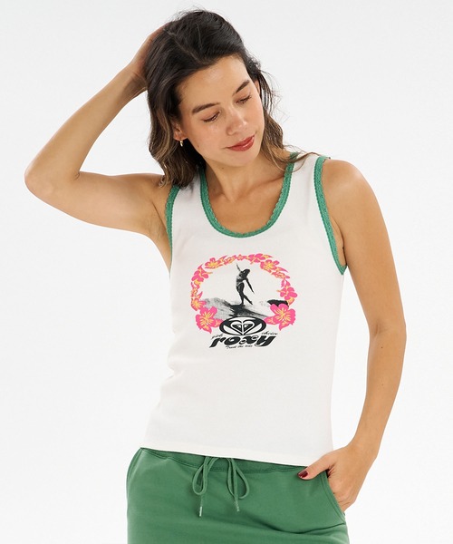 ROXY（ロキシー） タンクトップ ノースリーブ タンクトップ レース
