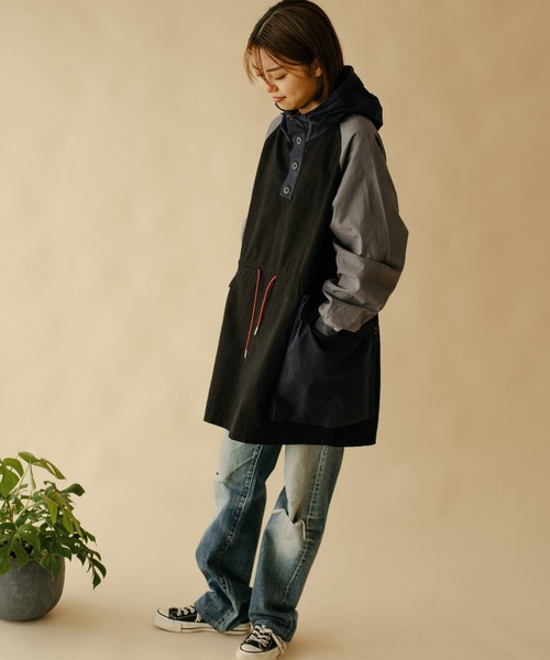 「gym master」 マウンテンパーカー X-LARGE ブラック メンズ_画像9