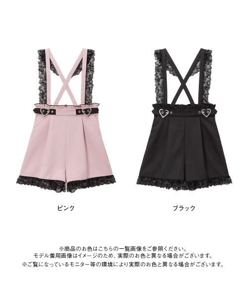 「DearMyLove」 ショートパンツ LARGE ブラック レディース_画像2