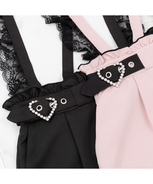 「DearMyLove」 ショートパンツ LARGE ブラック レディース_画像7