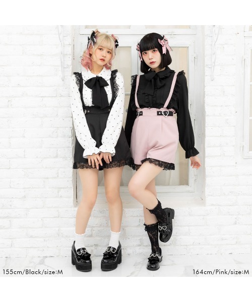 「DearMyLove」 ショートパンツ LARGE ブラック レディース_画像8