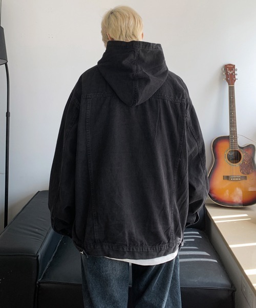 「neos」 プルオーバーパーカー X-LARGE ブルー メンズ_画像3