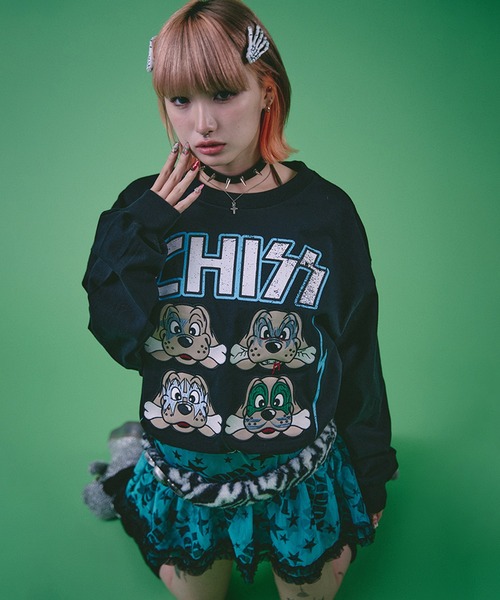 GALFY（ガルフィー） 長袖Tシャツ X-LARGE ブラック メンズ : ZOZOTOWN