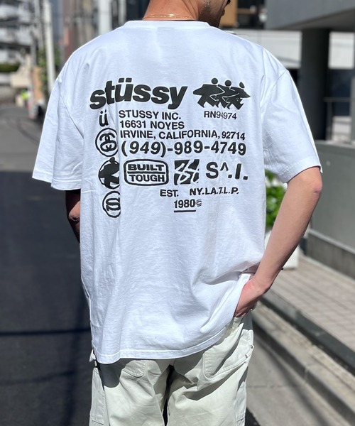 STUSSY（ステューシー） tシャツ DNA DIED HALF T-SHIRTS メンズ