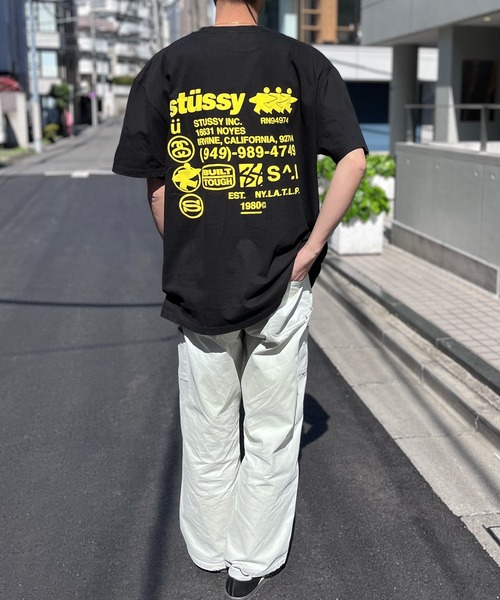 STUSSY（ステューシー） tシャツ DNA DIED HALF T-SHIRTS メンズ