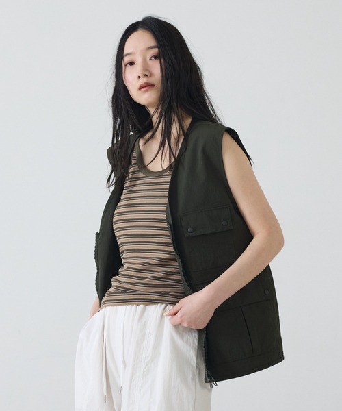 ブルゾン アウター 「Barbour / バブアー」フィッシングベスト/ Fly Fishing Vest /ユニセックス/ MGI0315の画像
