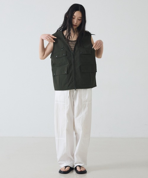 ブルゾン アウター 「Barbour / バブアー」フィッシングベスト/ Fly Fishing Vest /ユニセックス/ MGI0315の画像
