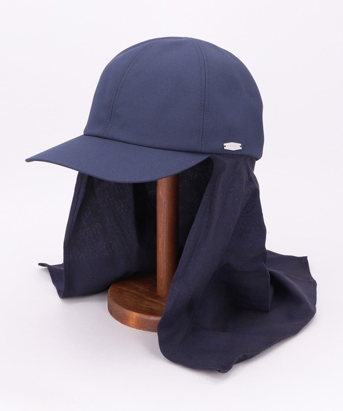 CA4LA LULA ジェットキャップ　ネイビー CA4LA（カシラ） キャップ 帽子 uvカット 紫外線カット メンズ DAILY