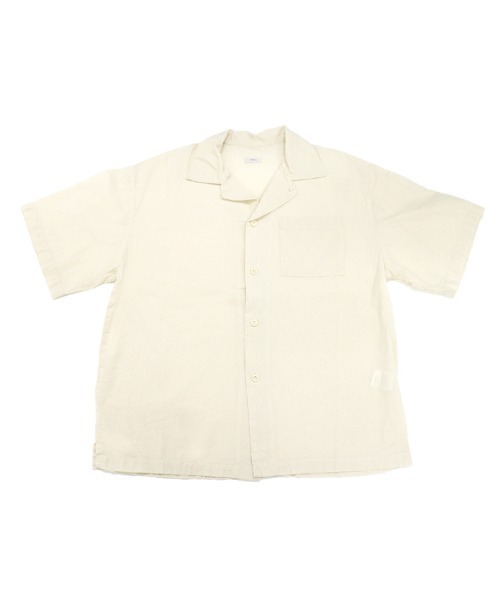 シャツ 半袖 「alvana」UNEVEN OPEN COLLAR S/S SHIRTS / 4カラー 「ALV-90135」 メンズ | STYLISE