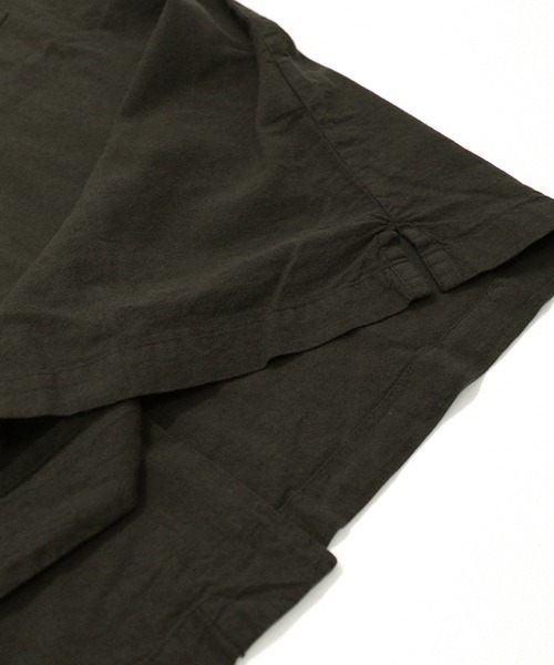 シャツ 半袖 「alvana」UNEVEN OPEN COLLAR S/S SHIRTS / 4カラー 「ALV-90135」 メンズ | STYLISE | 08