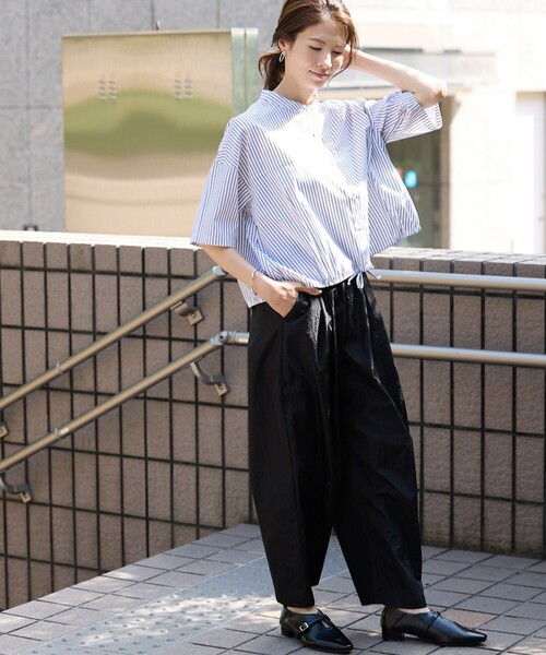「abahouse mavie」 半袖ブラウス フリー ホワイト系その他 レディース_画像3