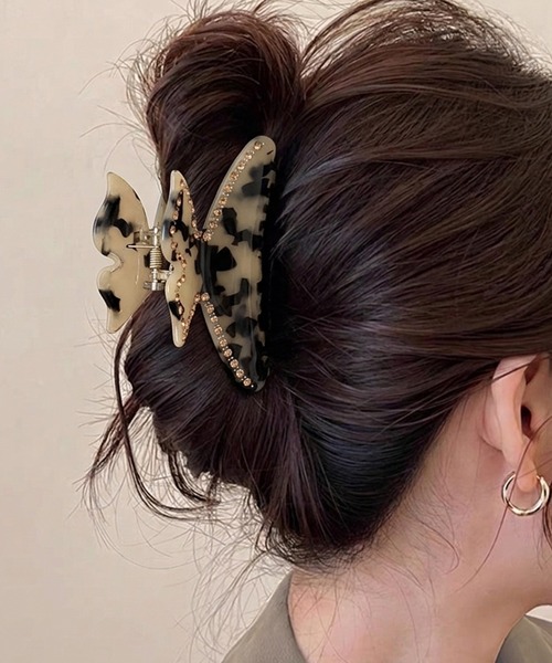 DiamondHearts（ダイヤモンドハーツ） ヘアクリップ べっ甲モチーフ