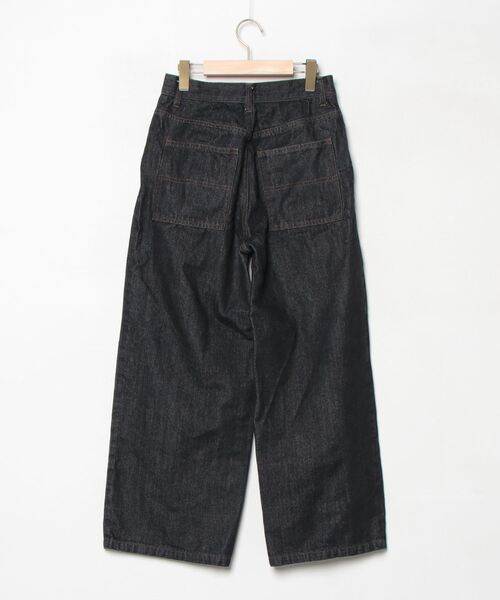 「Adoon plain」 デニムパンツ SMALL ブラック メンズ_画像2