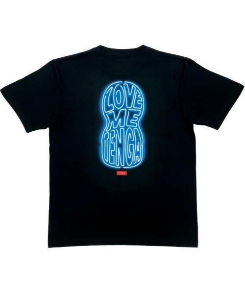 TENGA（テンガ） tシャツ LOVE ME TENGA NEON LIGHT TEE メンズ