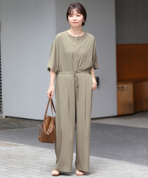 SLOBE IENA（スローブイエナ） オールインワン ノーカラーハーフ