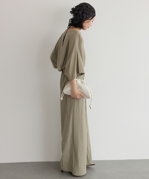 SLOBE IENA（スローブイエナ） オールインワン ノーカラーハーフ