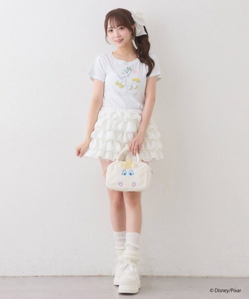 one after another NICE CLAUP スカート 夏 「SMサイズ展開」フリフリ