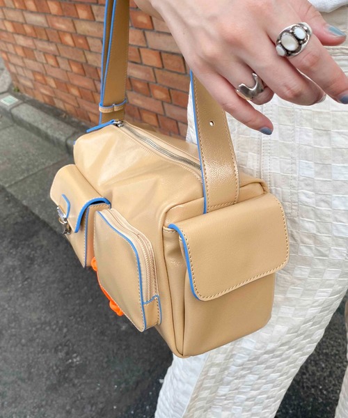 「Casselini」 ショルダーバッグ FREE シルバー レディース_画像5