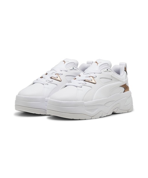 「PUMA」 ローカットスニーカー 22.0cm ホワイト系その他 レディース_画像5