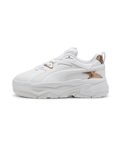 「PUMA」 ローカットスニーカー 22.0cm ホワイト系その他 レディース_画像8
