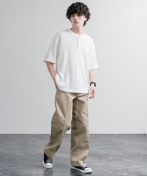 Dickies（ディッキーズ） ワイドパンツ チノパン Double Knee 85283