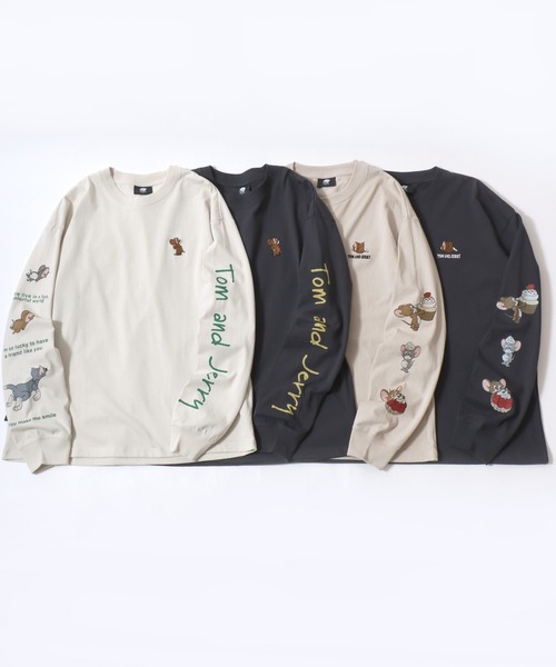 tシャツ 2026AW Tom and Jerry/トムとジェリー オーバーサイズ ワン