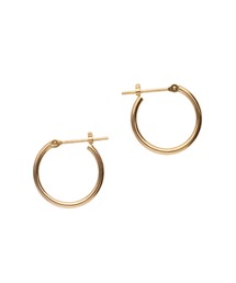 Jewel closet by L&Co K18 フープピアス ゴールド Jewel closet by L&Co. ピアス K18 フープ レディース