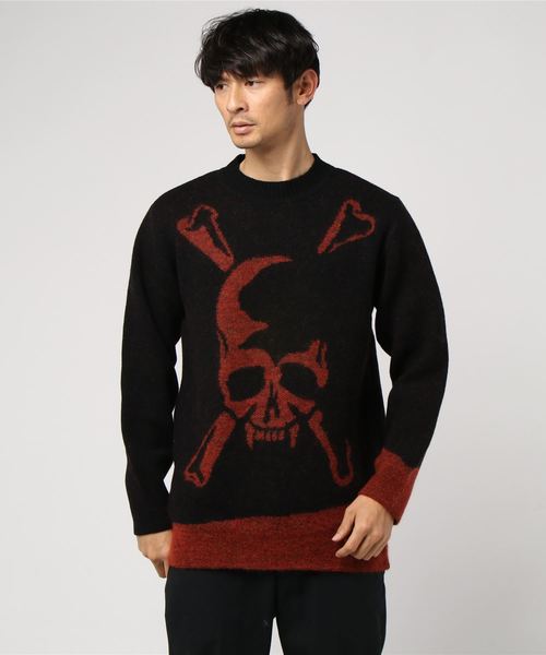 Roen（ロエン） セーター ニット CASHMERE MOHAIR KNIT メンズ 