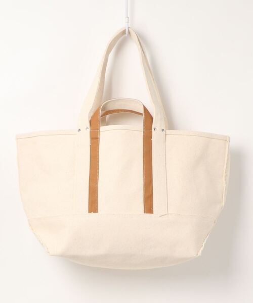 トートバッグ TOM＆JERRY×Flapperサガラワッペンキャンバストート