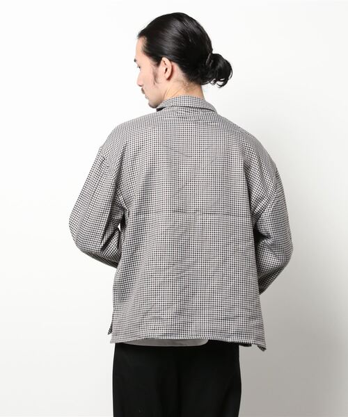 NO WAY コート ジャケット 先染めチェック ZIPジャケット「Sa」「it