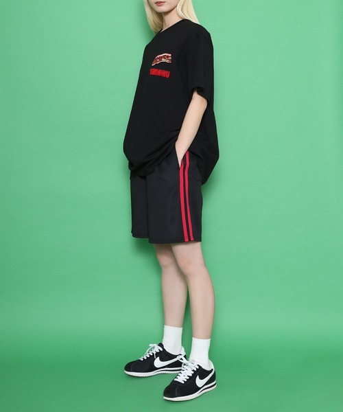 PUNYUS パンツ フードトラックショートパンツ レディース メンズ