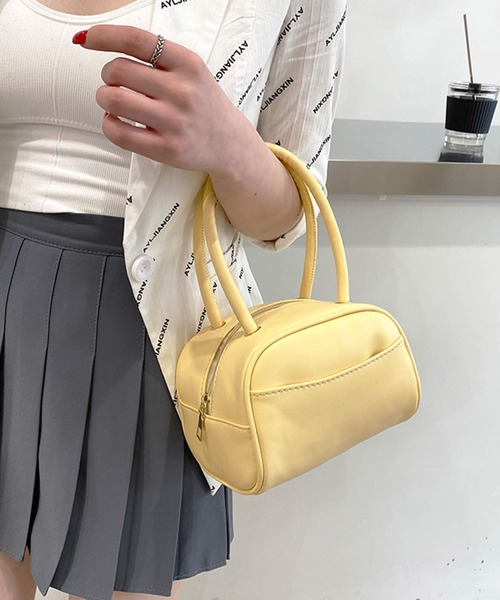 shopnikoniko ボストンバッグ 韓国風 ミニボストンバッグ