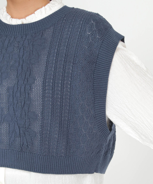 LBC（エルビーシー） ワンピース ニットベストワンピセット : ZOZOTOWN