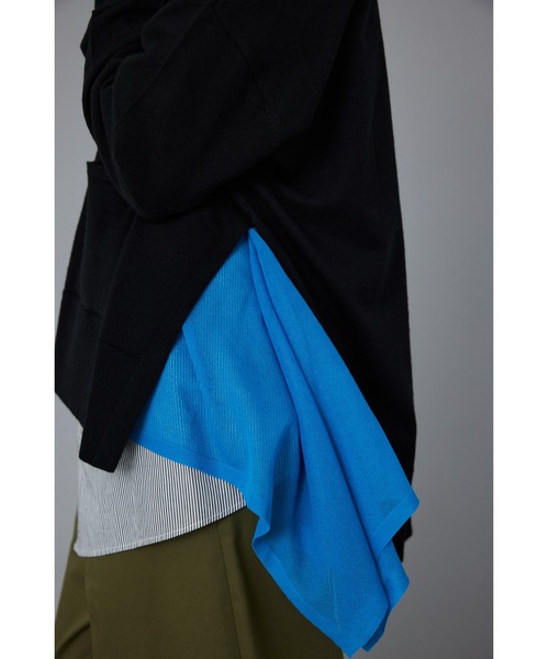 HeRIN.CYE ブルゾン アウター Frill knit cardigan (フリル