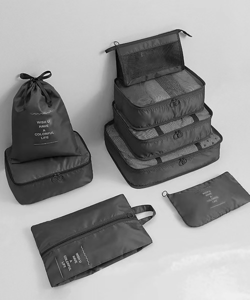 SETUP7（セットアップセブン） ポーチ 「SETUP7」トラベルポーチ8点