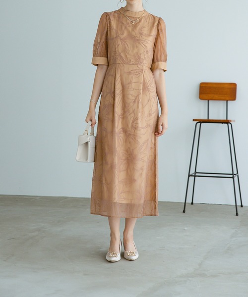 Dorry Doll ドレス フロッキーデザインIラインドレス : ZOZOTOWN