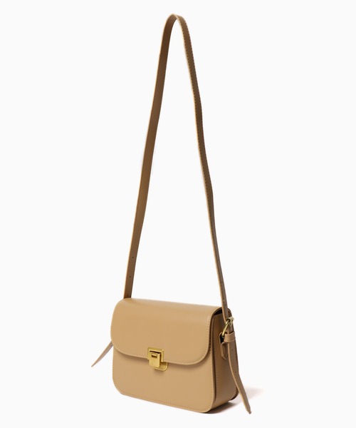 ROOP TOKYO ショルダーバッグ バッグ ゴールドバックルスクエア