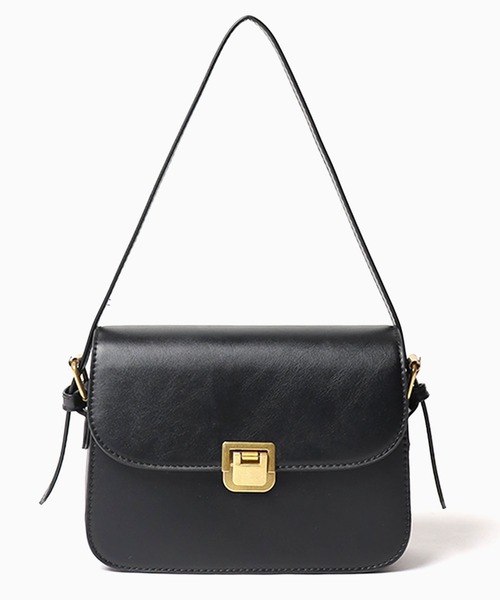 [韓国人気]SQUARE LINE★CENTER SHOULDER BAG★ショルダーバッグ org.jpg