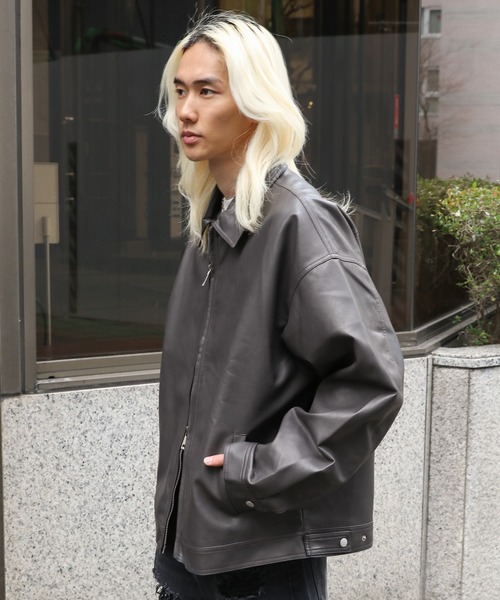 ALAND 革ジャン ライダース V2／442シングルジャケット 2976902 メンズ