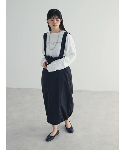 スカート a.サスペンダー付きスカート レディース : 81034611  