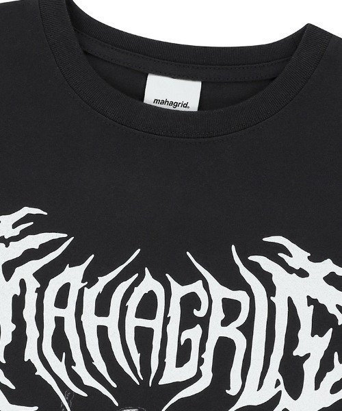 mahagrid■TATTOO TEE■送料込 ☆(G)I-DL ソヨン 着用！！【MAHAGRID】TATTOO TEE BLACK