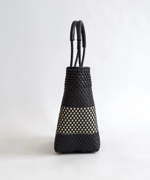 Z1176WOVEN ウーヴン メキシコ製 バスケットバッグ かごバック WOVEN ウーヴン】メキシコ製 バスケットバッグ メルカドバッグ